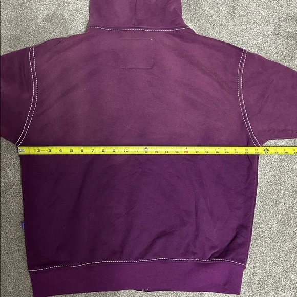 Supreme True Religion Purple Zip Up Hoodie - Picture 6 of 7
